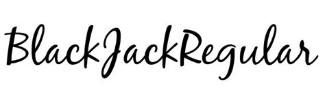  free download blackjack font